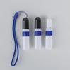 Tapa cabeza redonda con agujero para cordón material de envoltura doble uso tubo nasal fondo alargado botella de aceite esencial botella vacía stick nasal refrescante