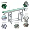 Perfil de Aluminio para Banda Transportadora de Fábrica Plataforma Móvil de Acoplamiento Rampa Inclinada para Carga y Descarga Logística Banda Transportadora con Faldón