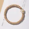 Em nome da paixão por cabelo feito à mão semente de paixão pulseira de texto Xizang corte reto poço profundo careta ao longo do círculo único pulseira de sementes originais homens