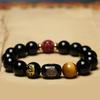 Pulseira Atacado Obsidiana Benmingfo Masculina e Feminina Pulseira Zodíaco Benmingnian Guardião Joia Presente