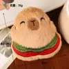 Lindo Colgante de Peluche de Capibara de Dibujos Animados, Accesorio Llavero de Gorro de Capibara, Divertido Colgante de Peluche para Bolsa
