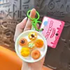 Llave de Máquina de Ardillas de Frutas para Alivio del Estrés de Hobby Juguete Lindo para Estudiantes Accesorios de Bolsa de Regalo Pequeña Venta al por Mayor