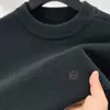 Suéter de Lana 100% Hengyuanxiang Nuevo Otoño e Invierno para Hombre Cuello Redondo Suéter Tejido Grueso Cálido Moderno Camiseta Base para Hombre