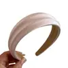 Diadema de Satén de Seda Texturizada de Caña Alta para Mujer, Diadema Versátil de Primavera y Verano, Accesorio para el Cabello Moderno y Elegante