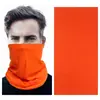 Pañuelo de cabeza monocromático para exteriores al por mayor, máscara multifuncional para montar, bufanda protectora solar, pañuelo mágico sin costuras de color sólido