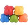 Pelota Hexagonal de Reacción de Goma de Alta Dificultad para Entrenamiento Ágil de Velocidad Multi-direccional de Rebote Variable