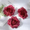 Flor Rosa Artificial de 12cm Haste Única Decoração para Cerimônia de Casamento Flor Artificial Fotografia de Casamento Arranjo Floral Decoração com Flor Artificial