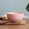 Tigela de Arroz de Palha de Trigo Tigela de Sopa Japonesa Tigela de Ramen Comercial Espessada Tigela de Salada Tigela de Arroz Doméstica Tigela Pequena Louça Atacado