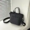 Bolsa de Tecido de Nylon Simples Transfronteiriça para Mulheres 2026 Versão Coreana Nova Bolsa de Mão de Grande Capacidade Bolsa de Ombro Transversal Bolsa Tote