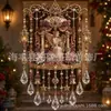 Novo sino de vento transfronteiriço anjo de Natal pingente decoração ornamento pendurado apanhador de sol