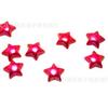 Perlas de Imitación Hechas a Mano Materiales para Manualidades, Accesorios de Belleza para Teléfono Móvil de Fondo Plano, Decoraciones de Estrella de Cinco Puntas de 8 mm, Venta al por Mayor desde el Fabricante