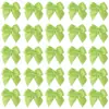 Atacado em Estoque 1cm Laço Artesanal Enrolado com Arame Flor Pequena Acessórios para Roupa Íntima Roupas Decoração de Joias DIY 24 Cores