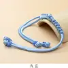 Hebilla de Trenza de Cristal Tejida a Mano China Estilo Retro Camisa Cheongsam Dinastía Han Accesorios Decorativos para Mujer