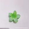 Pinza para el pelo de Plumeria con degradado de 8 cm Transfronteriza Venta al por mayor Pinza para el pelo de flor Vacaciones en la playa Accesorio para el pelo Pinza de tiburón