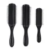 Pente Profissional Masculino de 9 Fileiras com Almofada Removível para Styling Pompadour Slick Back
