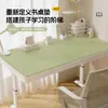 Alfombrilla de escritorio ecológica para proteger los ojos, alfombrilla protectora de color sólido de cuero para dormitorio de estudiante, a prueba de aceite, impermeable, antideslizante, para mesa de comedor, mesa de café
