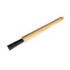 Venta al por mayor de fábrica pintura café máquina de café cepillo pequeño mango de madera maciza lana suave cepillo de limpieza para molinillo manual
