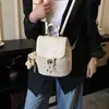 Mochila de Moda y Elegante Modelo Nuevo 2025 Moda de Nicho Bolso Estilo Perezoso para Mujer Gran Capacidad Bolso de Invierno para Viajar