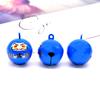 Popular Transfronterizo Metal Estilo Japonés Dibujos Animados Daruma Accesorios DIY Partes Perro Mascota Llavero Campana Manualidades