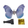Adornos de Mariposa Móvil para Coche Decoración de Salida de Aire Adornos Pequeños para Coche Creativos Curativos Estilo Nacional Interior del Coche
