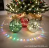 Decoraciones Navideñas para Mesa de Cristal con Batería Lumabase, Set de 3