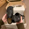 Mocasines brogue estilo británico retro para mujer, nuevo modelo otoño 2026, mocasines con hebilla de suela gruesa, zapatos que aumentan la altura