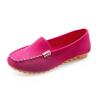 Verano 2024 35-44 talla grande zapatos de madre zapatos de enfermera perezosos de un paso planos casuales gorro de punto zapatos de mujer