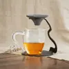 Nuevo Estilo Colador de Té Xiangyun Sin Poros y Filtro Integrado Taza de Ceremonia Embudo Filtro de Café Juego de Té para Preparar Té, Filtro de Cerámica