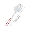 Colador pequeño de acero inoxidable, colador de alambre, cucharón de acero inoxidable, freidora doméstica, cucharón para papas fritas, cucharón para tienda de té de leche