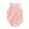 Macacão-Body de Algodão Puro para Bebê, Roupa de Engatinhar Respirável de Verão, Macacão Único para Bebê, Macacão Fino para Recém-Nascido