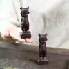 Mascota de Té de Arena Púrpura Yixing Adornos de Nezha Se Pueden Usar para Cuidar el Té de Arena Púrpura, Juegos de Té Lindos Personalizados, Accesorios de Mini Plato para Mesa, Muebles para el Hogar