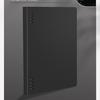 Carcasa para cuaderno de hojas sueltas con sistema push-pull, serie retro, para cuaderno A5/B5, con núcleo de repuesto