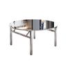 Mesa y sillas de comedor para restaurante de barbacoa famoso en Internet, mesa plegable sencilla, mesa redonda para restaurante de barbacoa, sillas plegables impermeables para exteriores, mesa de comedor
