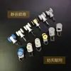 Roda para trilho de cortina roda de pendurar roda de pendurar polia roda de anel de aço inoxidável roda de trilho guia antiga acessórios materiais auxiliares espessado