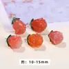 Jingdian Jewelry Fonte de Sal Carmesim Ágata Pequena Gota Coleção Fábrica Personalizada Cabeça de Coelho Fivela de Segurança Anel de Corrida Pixiu Acessórios