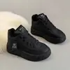Zapatos de Suela Blanda para Niñas Estilo Otoño/Invierno 2026 Zapatos Deportivos Antideslizantes para Niños Niños Medianos a Grandes Zapatos de Correr de Moda Zapatos de Moda con Felpa