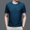 Transfronteiriça Nova Manga Curta Tendência Masculina Verão Estilo Coreano Tendência Simples Meia Manga Top Estilo Hong Kong Solto Casual Tendência Marca Camiseta