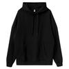Suéter com capuz de algodão pesado, casaco solto personalizado, roupas de trabalho, logotipo impresso, cor sólida, roupas de classe, comércio exterior, marca da moda, moletom com capuz