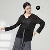 Ropa de entrenamiento corporal para danza moderna blusa deportiva holgada manga larga ropa de cuerpo para yoga top primavera y verano