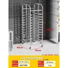 Grade de Forno Rack de Armazenamento de Forno Rack de Bandeja Rack Carrinho Bandeja de Assar Rack de Bolo Pão Armazenamento Comercial Multi-Camada Aço Inoxidável