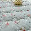 Falda de Cama Acolchada Estilo Coreano Colcha Pieza Única Estilo Pastoral Falda de Cama con Volantes de Encaje Delantal Cubierta Protectora Todas las Estaciones Universal Primavera Otoño