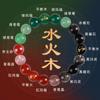Pulsera de los Cinco Elementos Deficiencia y Oro Agradable Agua Madera para Hombres y Mujeres Pulsera de Cristal Natural Multi-Tesoro Energía de Equilibrio Adornos Personalizados