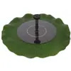 Novo Modelo do Fabricante em Estoque: Fonte Solar para Lagos de Peixes Externos, Elemento de Água Flutuante com Design de Fluxo Circular de Água, Inclui Bateria e Luzes Coloridas