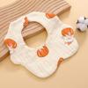 Toalha antiderrapante classe A babador de bebê de algodão gaze macia ajustável atacado produtos para bebês babadores infantis