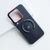 Adecuado para funda de teléfono móvil Iqoo15Ultra, Soporte Creativo, Funda Protectora Vivo Iqoo 15, Cuero Liso, Succión Magnética, Delgada y Ligera