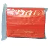 Sacos autovedantes totalmente vermelhos, sacos de PE espessados, sacos de vedação vermelhos, sacos de PE semitransparentes, sacos plásticos coloridos