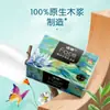 Papel de Seda para Pintura al Óleo Jierou 4 Capas 80 Paquete Grande para el Hogar Económico Servilleta Engrosada Papel Facial Toalla de Mano Reemplazo