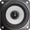 Alto-falante de Gama Completa Quadrado de 3 polegadas 4 10W com Cone de Alumínio, Ímã Duplo Interno, Alto-falante Bluetooth Tipo Ímã Duplo