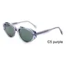 Gafas de Sol de Acetato de Alta Gama Transfronterizas Europeas y Americanas para Hombre, Lujosas de Moda Tendencia Protección UV Polarizadas