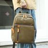 Mochila de Couro Marent Moda Mochila Multifuncional Casual de Negócios Mochila de Viagem para Homem em Couro de Vaca Tendência